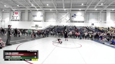 70 lbs Quarterfinal - Owen Anderson, Grindhouse Wrestling Club vs Calvin Sperry, Black Belt Wrestling Academy