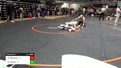 105 lbs Round Of 16 - Salah Bouazza, Jamestown vs Ethan Palski, Jersey Shore