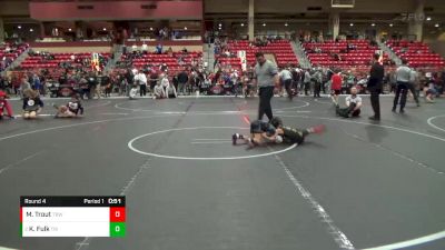 52 lbs Round 4 - Kashtin Fulk, Triumph vs Miles Trout, The Best Wrestler