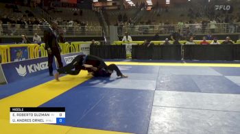 ELIAS ROBERTO GUZMAN MENDOZA vs ULLYSSES ANDRES ORNELOS 2024 Pan Jiu Jitsu IBJJF Championship