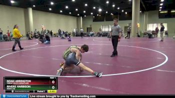 95+100 Cons. Semi - Noah Arrington, Troup Youth Wrestling vs Rivers Harbison, Ironclad