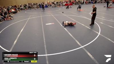 67-74 lbs Quarterfinal - Max Lorentz, Minnesota vs Hayden Hauck, St. Francis Gladiators