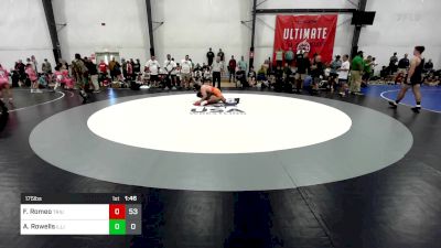 175 lbs Rr Rnd 1 - Frank Romeo, Triumph Trained vs Aidan Rowells, Illinois Cornstars