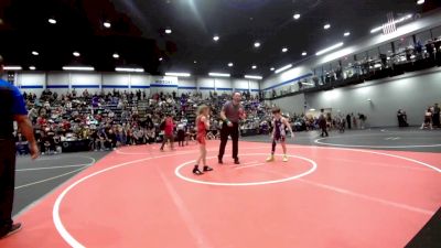 64-67 lbs Rr Rnd 3 - Mason Horne, Texas Eagle Wrestling Academy vs Ella Anglin (67), Norman Grappling Club