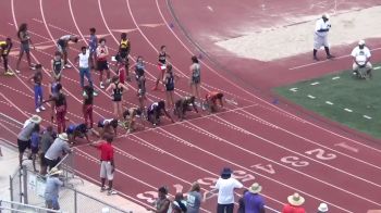 Girls' 100m Hurdles, Heat 6