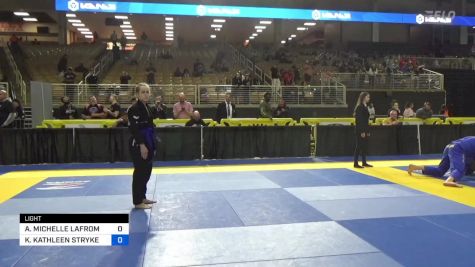 KRISTA KATHLEEN STRYKER vs ALYSHA MICHELLE LAFROMBOISE 2024 Pan Jiu Jitsu IBJJF Championship