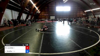 128A lbs Rr Rnd 1 - Will Lavallee, St. John's Prep vs Landyn Shaffer, Xtreme Wrestling