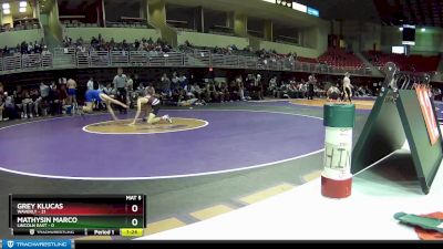 106 lbs Round 3 (6 Team) - Mathysin Marco, Lincoln East vs Grey Klucas, Waverly