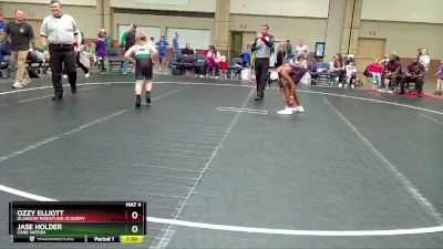 110 lbs Round 1 - Jase Holder, Cane Nation vs Ozzy Elliott, Glasgow Wrestling Academy