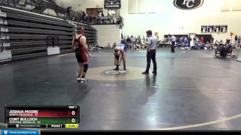 182 lbs Round 3 (8 Team) - Joshua Moore, Hewitt-Trussville vs Cort Bulloch, Mortimer Jordan HS