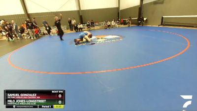 152 lbs Cons. Semi - Samuel Gonzalez, Victory Wrestling-Central WA vs Milo Jones-Longstreet, Marysville Wrestling Club