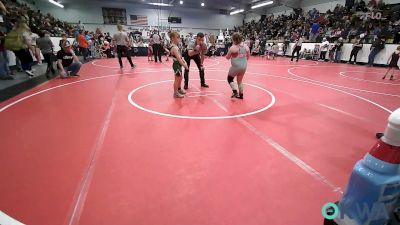 66-100 lbs Rr Rnd 1 - Bristol Stewart, Checotah Matcats vs Jessie Bentley, Brushy Wrestling Club