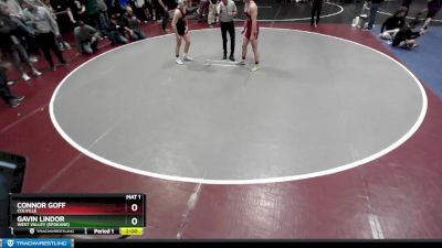 152 lbs Cons. Round 3 - Connor Goff, Colville vs Gavin Lindor, West Valley (Spokane)