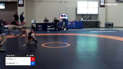 57 kg Cons 16 #1 - Skyler Petry, Minnesota Storm vs Nicolas Aguilar, NJRTC