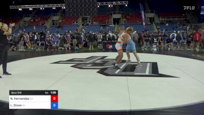 152 lbs Rnd Of 64 - Nicholas Hernandez, California vs Louden Dixon, Ohio