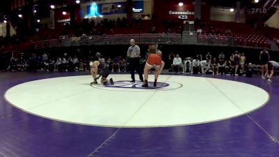 195 lbs Round 4 (8 Team) - Bryson Ebeler, Lincoln Southeast vs Luke Franklin, Smith Center