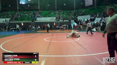 7A 175 lbs Champ. Round 1 - Cooper Cook, Vestavia Hills vs Matthew Stark, Spain Park HS