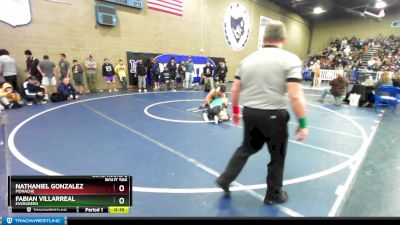 126 lbs Cons. Round 2 - Fabian Villarreal, Evergreen vs Nathaniel Gonzalez, Monache