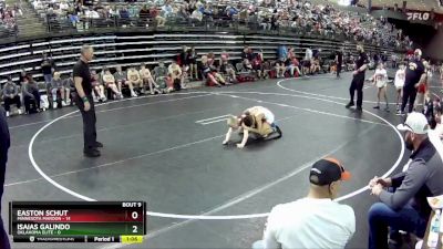 65 lbs Finals (8 Team) - Isaias Galindo, Oklahoma Elite vs Easton Schut, Minnesota Maroon