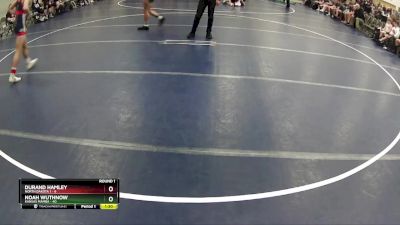 132 lbs Round 1 (6 Team) - Noah Wuthnow, Kansas Mamba vs Durand Hamley, North Dakota 1