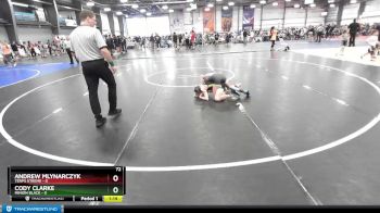 72 lbs Rd# 6- 9:00am Saturday Final Pool - Cody Clarke, Minion Black vs Andrew Mlynarczyk, Terps Xtreme