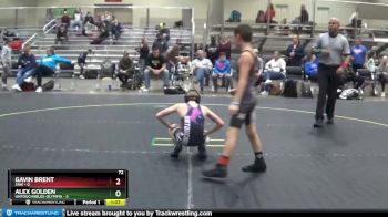 72 lbs Round 3 (6 Team) - Gavin Brent, SAW vs Alex Golden, Untouchables-Olympia