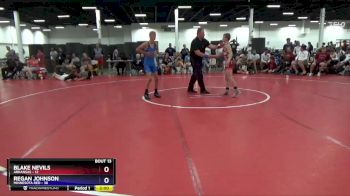 102 lbs Placement Matches (8 Team) - Blake Nevils, Arkansas vs Regan Johnson, Minnesota Red