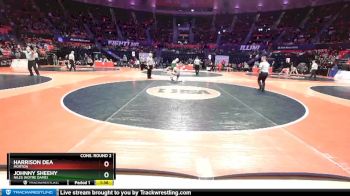 2A 106 lbs Cons. Round 2 - Harrison Dea, Morton vs Johnny Sheehy, Niles (Notre Dame)