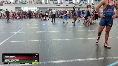 190 lbs Round 4 (6 Team) - Brody Switzer, Funky Monkey vs John Sams, Glynn Coastal