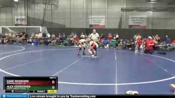 110 lbs Round 4 (6 Team) - Alex Oedekoven, South Dakota Storm vs Zane Woodard, Nebraska Silver