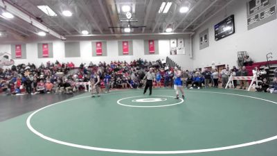 132 lbs Quarterfinal - Nicolas D'Alessandro, Londonderry vs Nathan Maslanek, Pelham