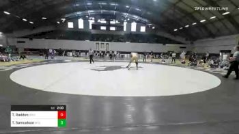 184 lbs Final - Tyce Raddon, Western Wyoming vs Tate Samuelson, Wyoming