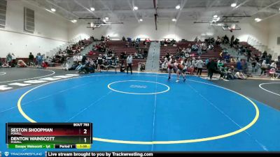 182 lbs Cons. Semi - Seston Shoopman, Powell vs Denton Wainscott, Powell