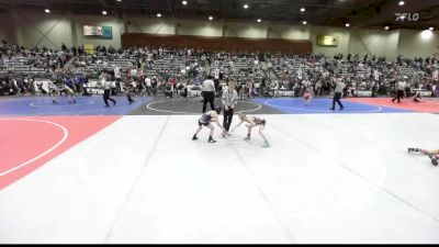 61 lbs Round Of 16 - Cannon Renner, Garage Boys Wrestling vs Raymond Menzel, Fallon Outlaws WC