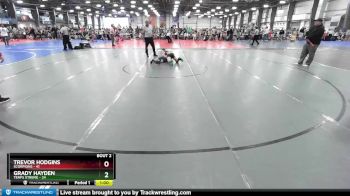 110 lbs Rd# 1 9:00am Friday - Trevor Hodgins, Scorpions vs Grady Hayden, Terps Xtreme