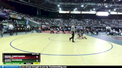 3A 145 lbs Quarterfinal - Kaden MacKenzie, Fruitland vs Ismael Christiansen, Marsh Valley