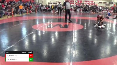 60 lbs Semifinal - Elias Inniss, Team Nazar vs Coy Wilson, Grand Rapids Grapplers