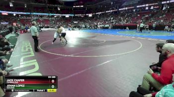 D3-285 lbs 5th Place Match - Jack Chafer, Cumberland vs Jovan Lopez, Ozaukee