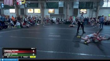 96 lbs Round 3 (6 Team) - Thomas Potsko, Mat Assassins vs Carter Kinard, Rebellion
