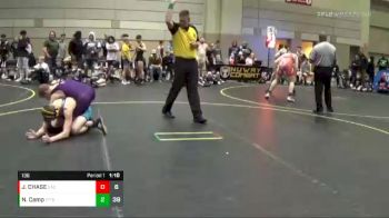 136 lbs Round 1 (6 Team) - JACOB CHASE, Elite Athletic Club vs Noah Camp, MI Pitbulls