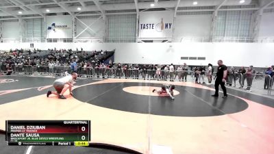 66 lbs Quarterfinal - Dante Sausa, Brockport Jr. Blue Devils Wrestling Club vs Daniel Dziuban, Proper-ly Trained