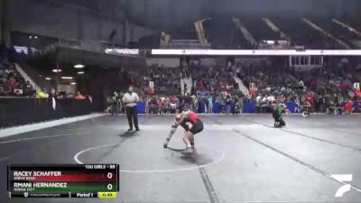 85 lbs Semifinal - Racey Schaffer, Great Bend vs Rmani Hernandez, Dodge City