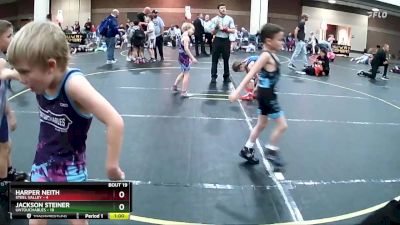 55 lbs Round 5 (8 Team) - Jackson Steiner, Untouchables vs Harper Neith, Steel Valley