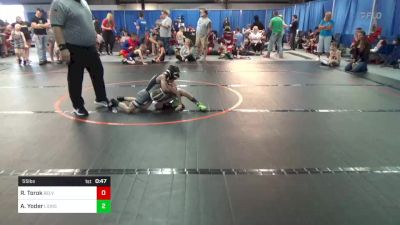 55 lbs Semifinal - Ryin Torok, Belle Vernon vs Andrew Yoder, Lions Den