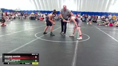 160 lbs Round 3 (8 Team) - Phoenix Hunter, CP Elite vs Rocky Difranco, Rogue Wrestling