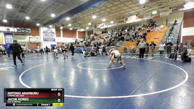 157 lbs Semifinal - Antonio Aramburu, Corona Del Mar vs Jacob Moreo, Los Alamitos