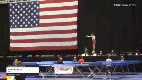 Kobe Richards - Individual Trampoline, WCC - 2021 USA Gymnastics Championships