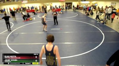 149 lbs Quarterfinal - Elias Motta, Frontier Wrestling Club vs Ashby Kouba, Minnesota