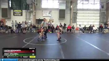 80 lbs Round 6 (8 Team) - Mikey Stillwell, PA Alliance Blue vs Justin Bedsworth, Warhawks Red