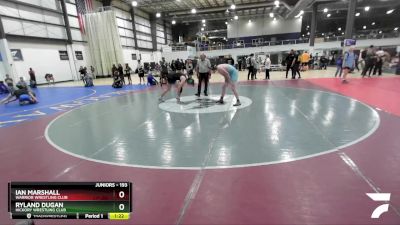 193 lbs Round 5 - Ian Marshall, Warrior Wrestling Club vs Ryland Dugan, Hickory Wrestling Club